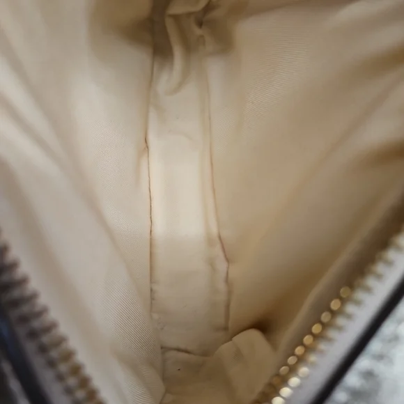 Tory Burch Perry Bombe Mini Metallic Leather Crossbody Bag - Picture 3 of 9